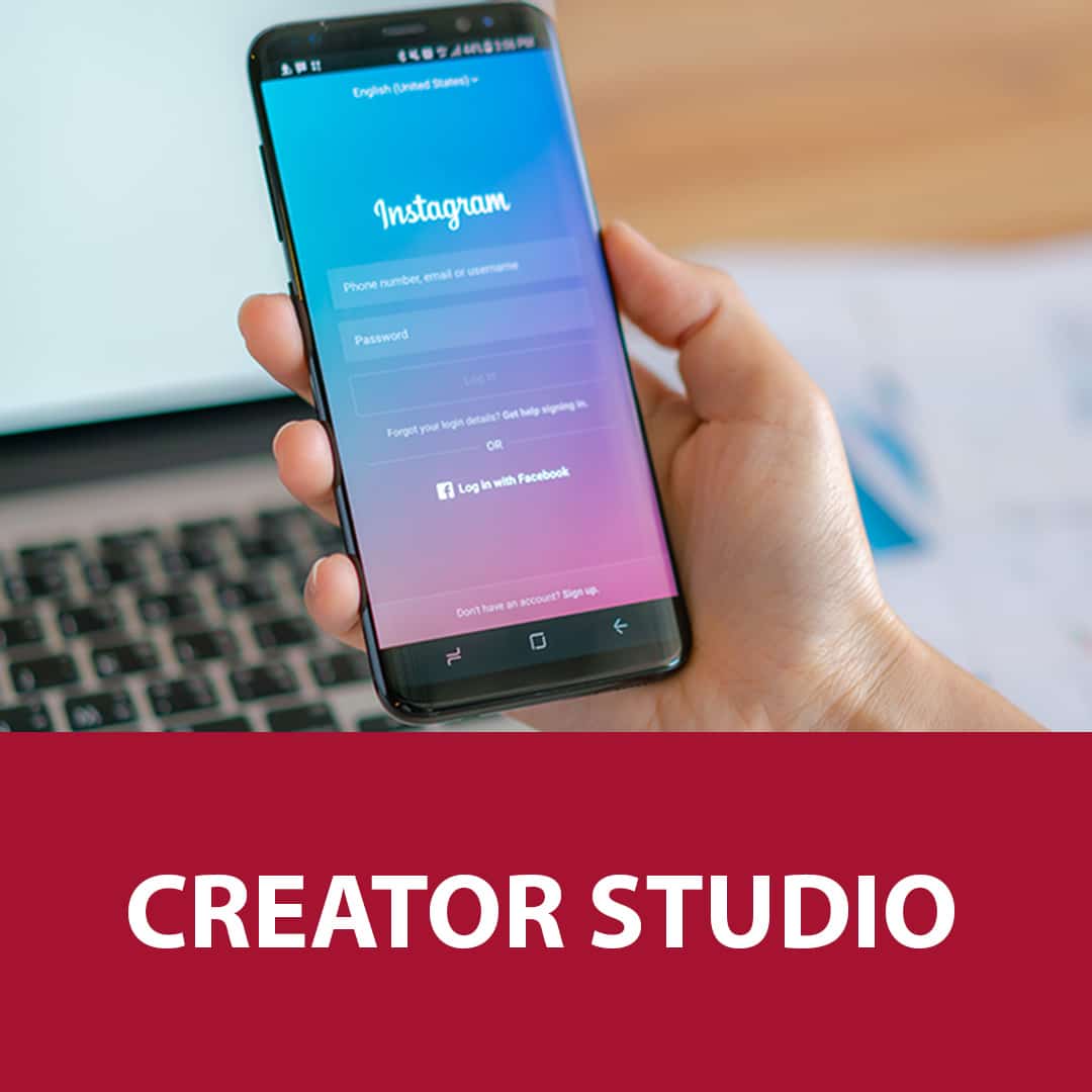Creator Studio programmer Instagram