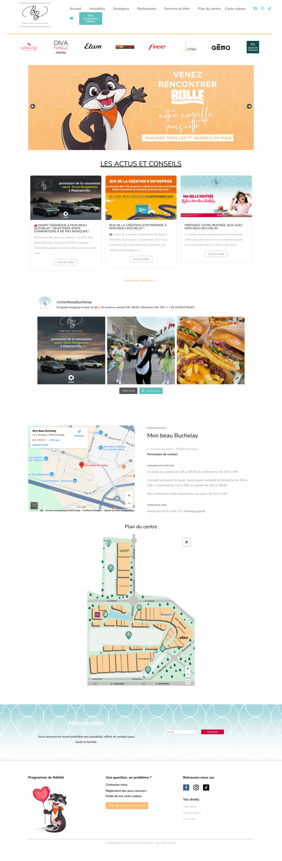 Centre commercial Buchelay - Mon Beau Buchelay